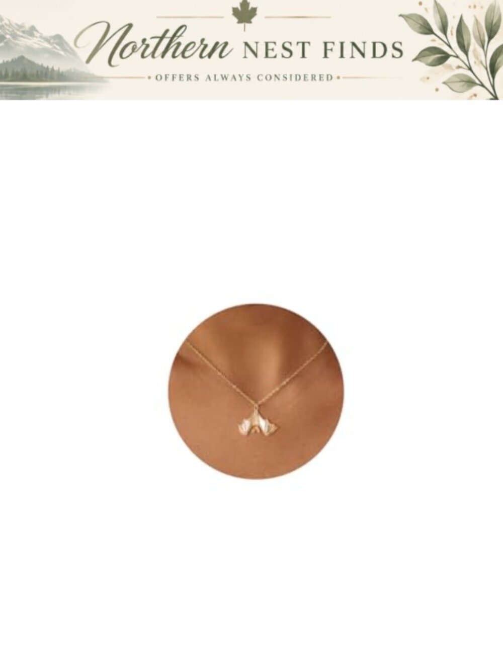 14K Gold Plated Animal Necklace Dainty Hypoallergenic Women Jewelry